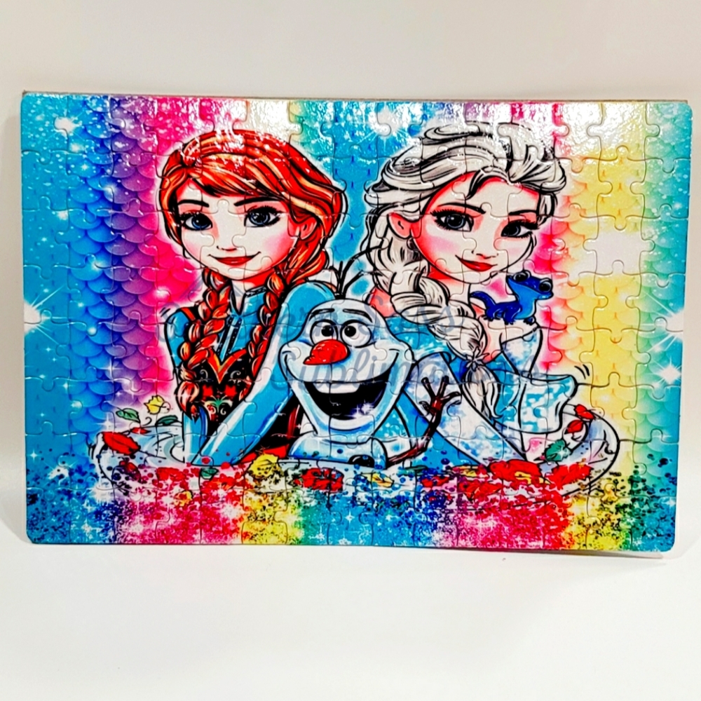 Frozen Puzzle Olaf Elsa Anna